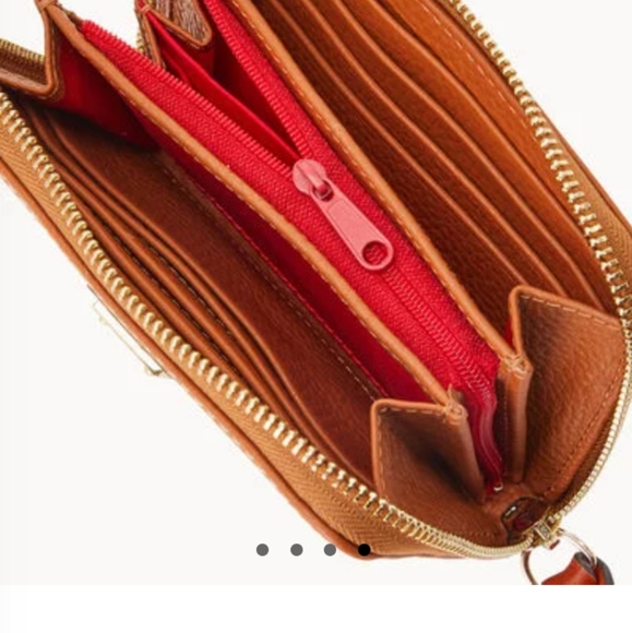 NWT DOONEY & BOURKE PEBBLE GRAIN MEDIUM ZIP AROUND WALLET♥️HP ❤️ - Picture 7 of 7